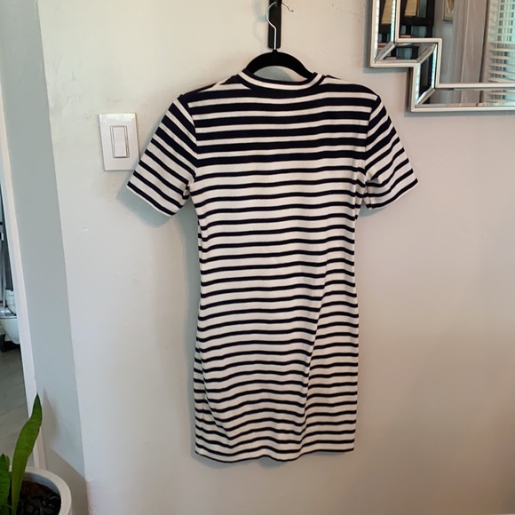 Blue and white T by Alexander Wang mini dress - Picture 5 of 5